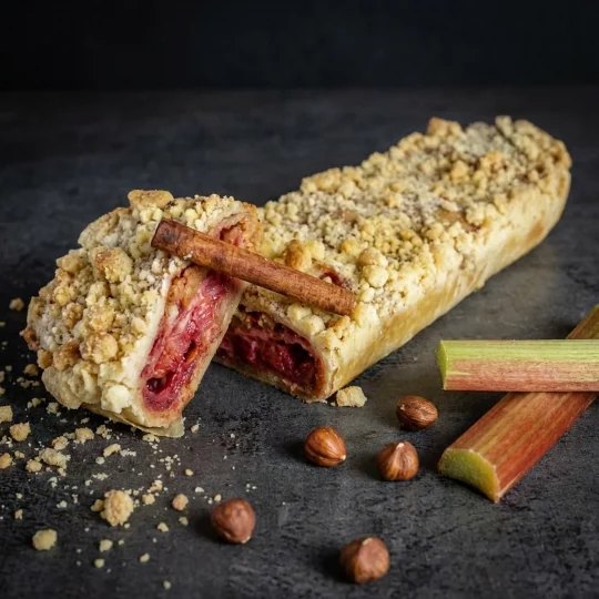 Rhabarber Strudel